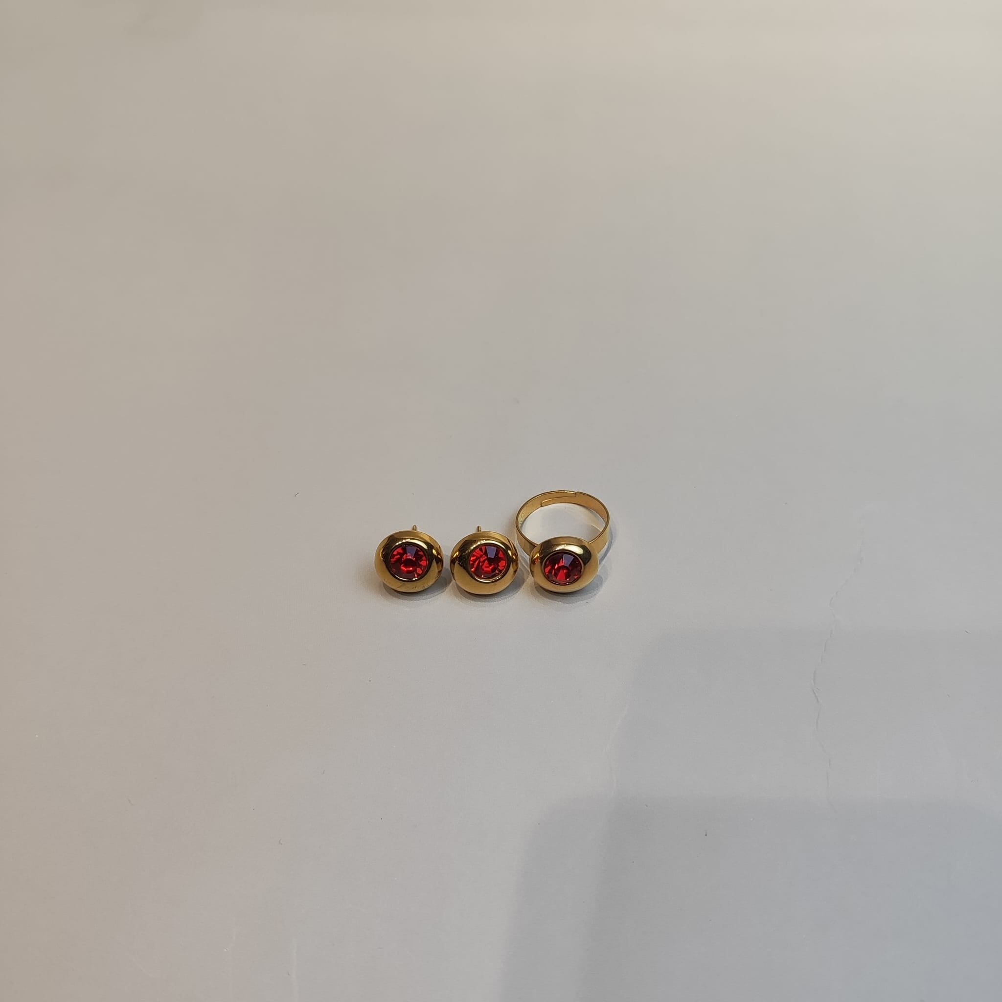 Conjunto Anel + Brincos - CJ0706