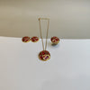 Conjunto Anel + Brincos + Colar - CJ0707